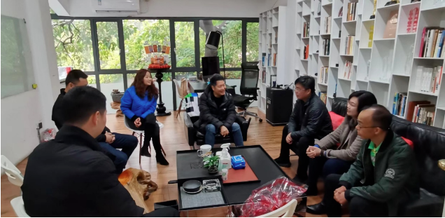 万向娱乐公司开展新春客户走访活动